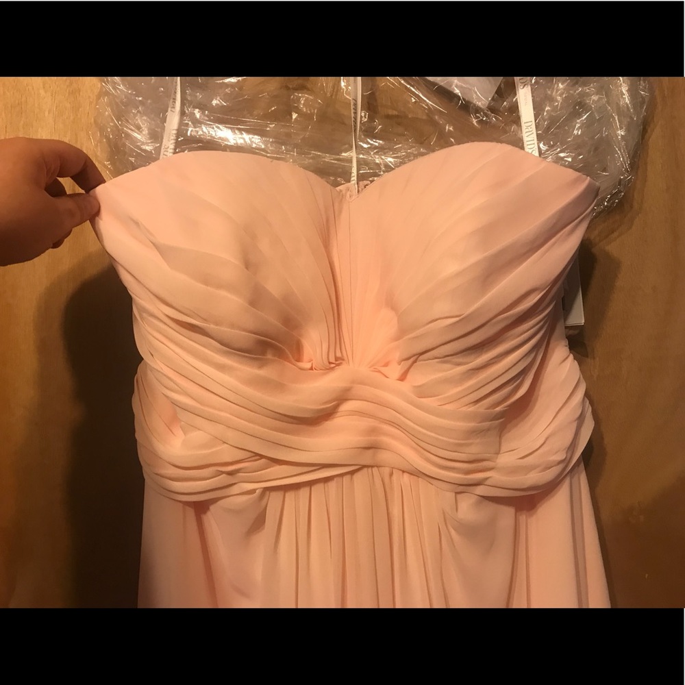 NEVER WORN. Petal Pink Bridesmaid Gown. Size 16